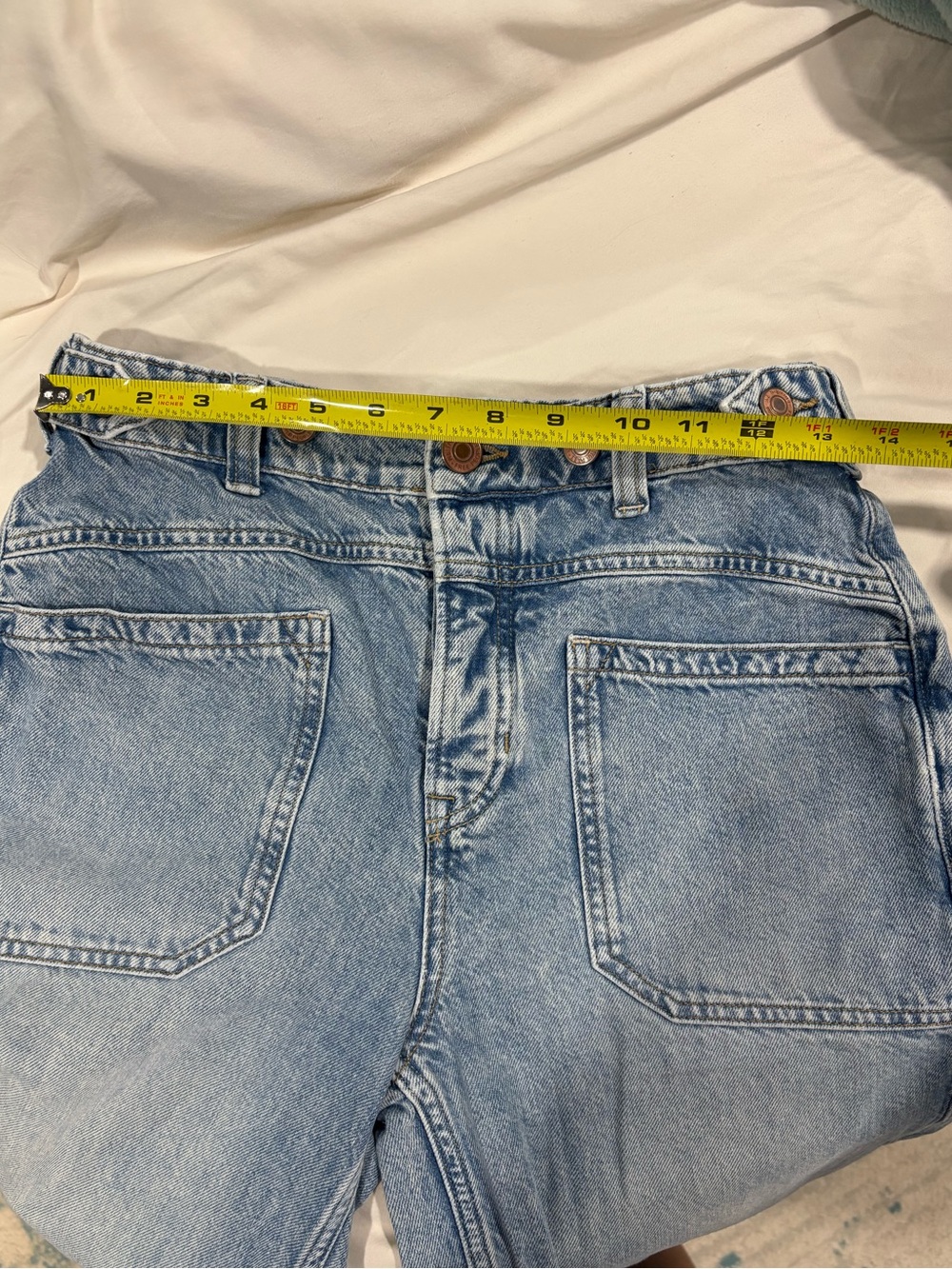 Free People We The Free Palmer Cuffed Jeans - Picture 8 of 10